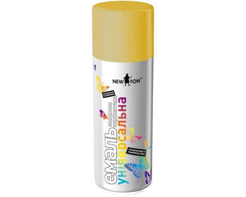 Аерозольна фарба для автомобіля New Ton універсальна 3050 золото світ, аероз. 400 мл (000007591)