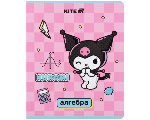 Зошит Kite предметний Kuromi 48 аркуші, клітинка, алгебра (HK25-240-3)