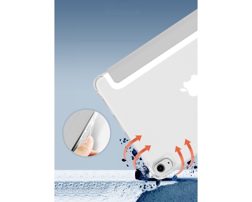 Чохол до планшета BeCover Soft Edge with Apple Pencil Holder iPad Mini 7 2024 Gray (712468)