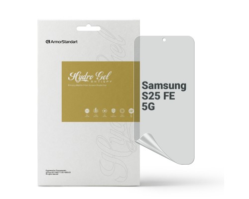 Плівка захисна Armorstandart hydrogel Anti-spy Samsung S25 FE 5G (ARM86139)