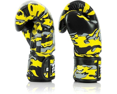 Боксерські рукавички Fairtex BGV-ONE X STBG (натуральна шкіра) 12 унцій (бинти в комплекті) (BGV-ONE_X_STBG_12oz)