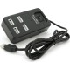 Концентратор Voltronic USB 2.0 to 4xUSB black (YT-HWS4-B)