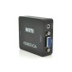 Перехідник HDMI F to VGA F 720P/1080P black Voltronic (YT-CM-HDMI/VGA-B)
