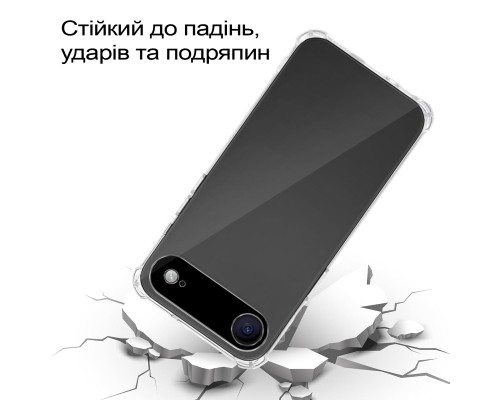 Чохол до мобільного телефона BeCover Anti-Shock Apple iPhone 17 Air Clear (713795)