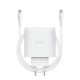 Зарядний пристрій Trust USB-C 65W GaN PD/PPS white (25524_TRUST)