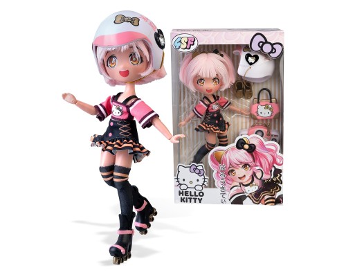 Лялька 4SF Manga Dolls Hello Kitty Золота Ролер Діва (HKTF1000)