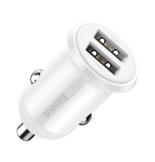 Зарядний пристрій Baseus 2xUSB 24W Grain Pro (CCALLP-02)