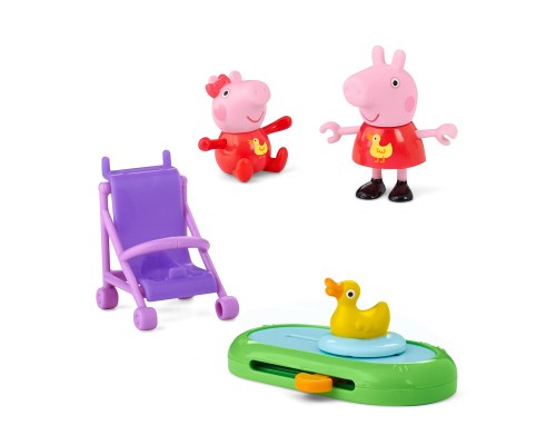 Ігровий набір Peppa Pig серії Моменти з Пеппою – Сестрички на прогулянці (G0528) 
