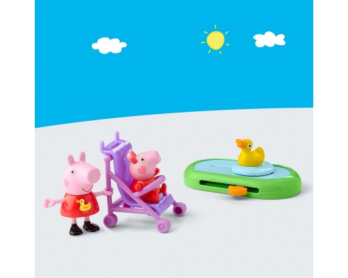 Ігровий набір Peppa Pig серії Моменти з Пеппою – Сестрички на прогулянці (G0528) 