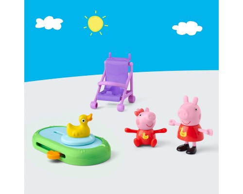 Ігровий набір Peppa Pig серії Моменти з Пеппою – Сестрички на прогулянці (G0528) 