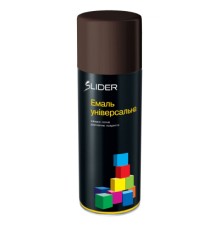Аерозольна фарба для автомобіля SLIDER 8017 темно- коричнева, 400мл (000005248)