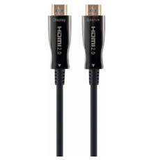 Кабель мультимедійний HDMI M to HDMI M 40.0m V2.0 4K 60Hz AOC Cablexpert (CCBP-HDMI-AOC-40M)