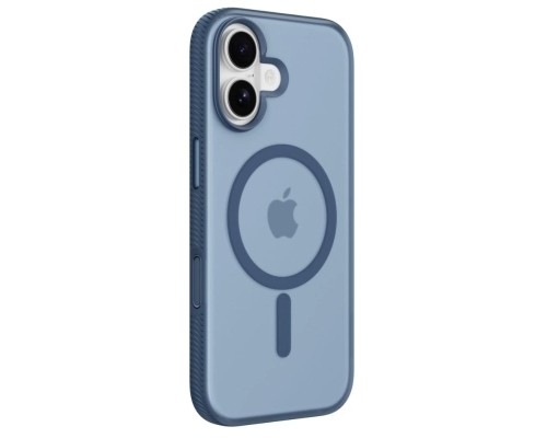 Чохол до мобільного телефона Belkin Magnetic Protective Grip iPhone 17 Navy (MSA034HQNY)