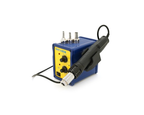 Паяльна станція Bakku BK-858 цифрова індикація, фен (138*100*150) (BK 858)