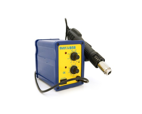 Паяльна станція Bakku BK-858 цифрова індикація, фен (138*100*150) (BK 858)
