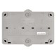 Розетка EMOS 16A 250V IP44 подвійна (A1396.2)