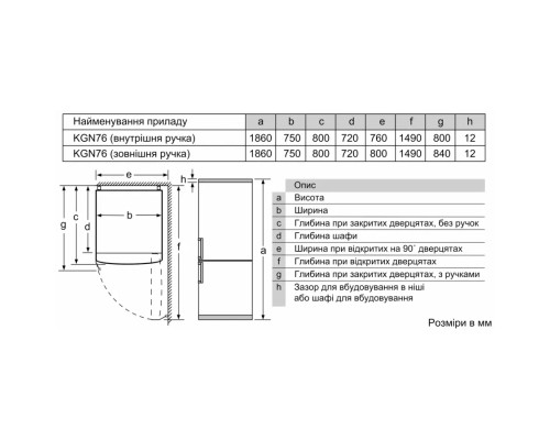 Холодильник Siemens KG76NCXE0N