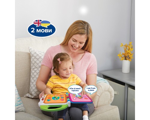 Розвиваюча іграшка VTech Англо-український словничок 100 слів (80-601576)