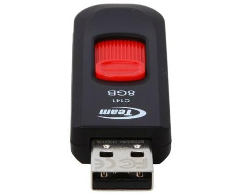USB флеш накопичувач Team 8GB C141 Red USB 2.0 (TC1418GR01)