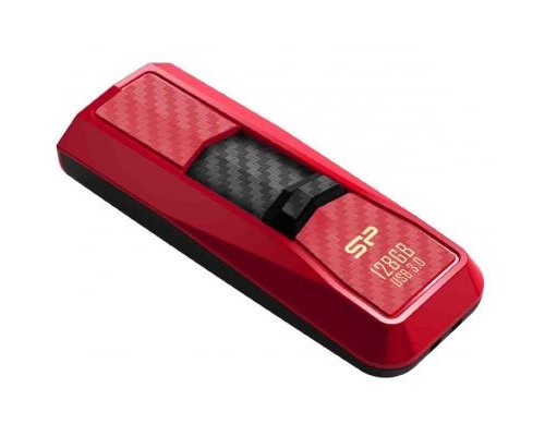 USB флеш накопичувач Silicon Power 128Gb Blaze B50 Red USB 3.0 (SP128GBUF3B50V1R) 