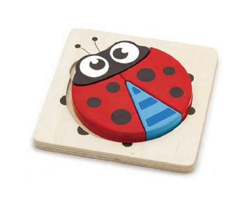 Пазл Viga Toys Божья коровка (50168)