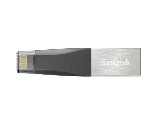 USB флеш накопичувач SanDisk 128GB iXpand Mini USB 3.0/Lightning (SDIX40N-128G-GN6NE)