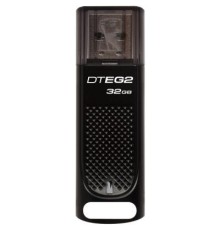 USB флеш накопичувач Kingston 32GB DataTraveler Elite G2 Metal Black USB 3.1 (DTEG2/32GB)