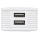 Зарядний пристрій 2E Wall for 2 USB - DC5.0V/4.2 A, white (2E-WC4USB-W)