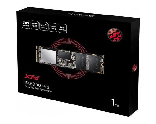 Накопичувач SSD M.2 2280 1TB ADATA (ASX8200PNP-1TT-C)
