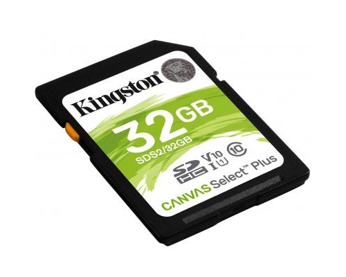 Карта пам'яті Kingston 32GB SDXC class 10 UHS-I U3 Canvas Select Plus (SDS2/32GB)