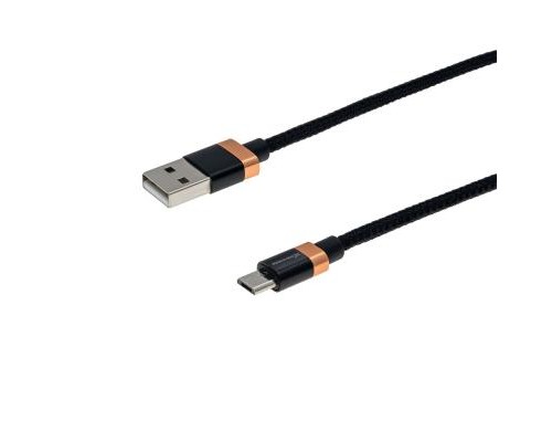 Дата кабель USB 2.0 AM to Micro 5P 1.0m Grand-X (FM07CB)