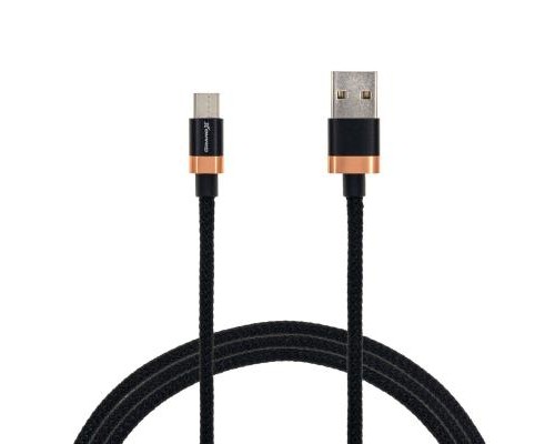 Дата кабель USB 2.0 AM to Micro 5P 1.0m Grand-X (FM07CB)