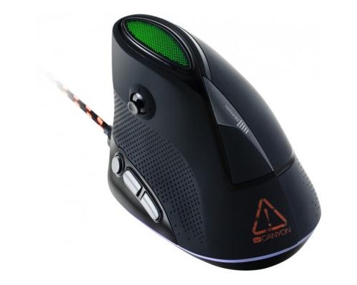 Мишка Canyon Emisat USB Black (CND-SGM14RGB)
