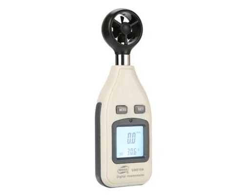 Анемометр Benetech цифровий 0,1-30м/с, -10-45°C (GM816A) 