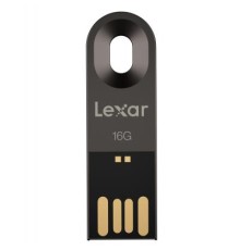 USB флеш накопичувач Lexar 16GB JumpDrive M25 Titanium Gray USB 2.0 (LJDM025016G-BNQNG)