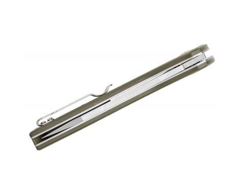 Ніж CJRB Kicker SW D2 G10 Olive (J1915-GN)