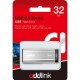 USB флеш накопичувач AddLink 32GB U25 Silver USB 2.0 (ad32GBU25S2) 