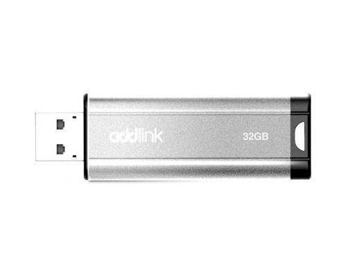 USB флеш накопичувач AddLink 32GB U25 Silver USB 2.0 (ad32GBU25S2) 