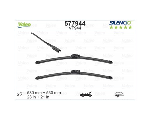 Щітка склоочисника Valeo 577944