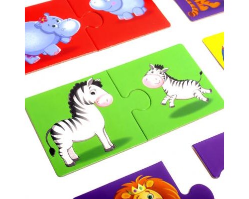 Розвиваюча іграшка Vladi Toys Чий малюк?, українська мова (VT1804-26)