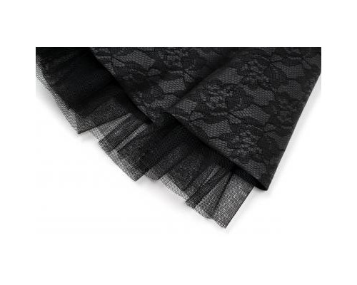 Спідниця дитяча Breeze гіпюрова (16082-98G-black)