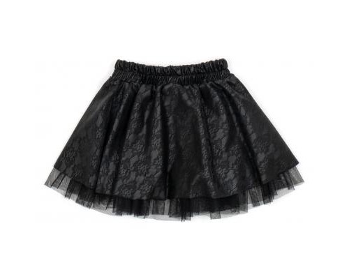 Спідниця дитяча Breeze гіпюрова (16082-98G-black)