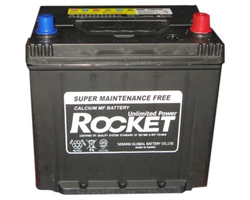 Акумулятор автомобільний ROCKET 65Ah (SMF 75D23L)
