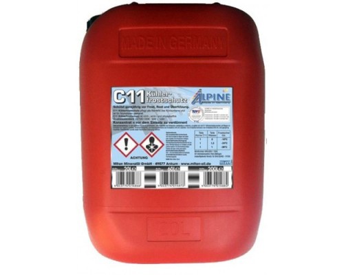 Антифриз Alpine концентрат C11 Кuhlerfrostschutz син. 20л (1145B-20)