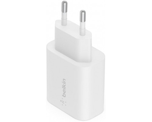 Зарядний пристрій Belkin Home Charger 25W Power PD PPS USB-C, white (WCA004VFWH)