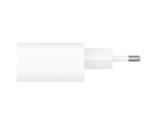 Зарядний пристрій Belkin Home Charger 25W Power PD PPS USB-C, white (WCA004VFWH)