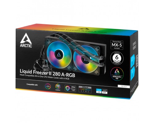 Система рідинного охолодження Arctic Liquid Freezer II 280 A-RGB (ACFRE00106A)
