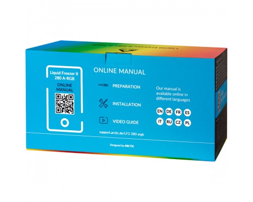 Система рідинного охолодження Arctic Liquid Freezer II 280 A-RGB (ACFRE00106A)