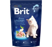 Сухий корм для кішок Brit Premium by Nature Cat Kitten 1.5 кг (8595602553112)