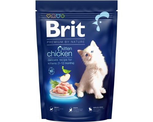 Сухий корм для кішок Brit Premium by Nature Cat Kitten 1.5 кг (8595602553112) Сухий корм для кішок Brit Premium by Nature Cat Kitten 1.5 кг (8595602553112)